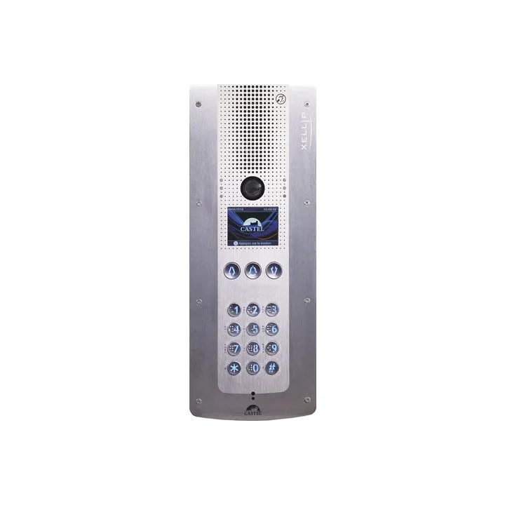 Portier Audio Video Full Ip/Sip À Défilement De Nom Avec Clavie