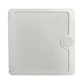 Porte Plastique Pour Coffret 250X250Mm Ral 9003