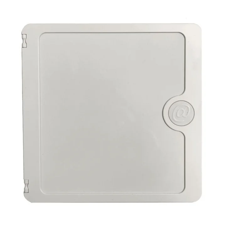 Porte Plastique Pour Coffret 250X250Mm Ral 9003