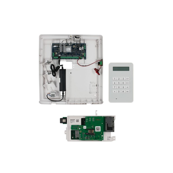 Pack Flex 20 + Mk 8 + Gsm/Gprs Comprenant : 1 Centrale Galaxy