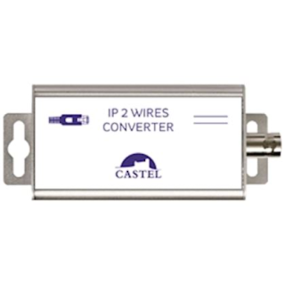 Permet le raccordement d'un équipement IP distant sur 2 fils (ju