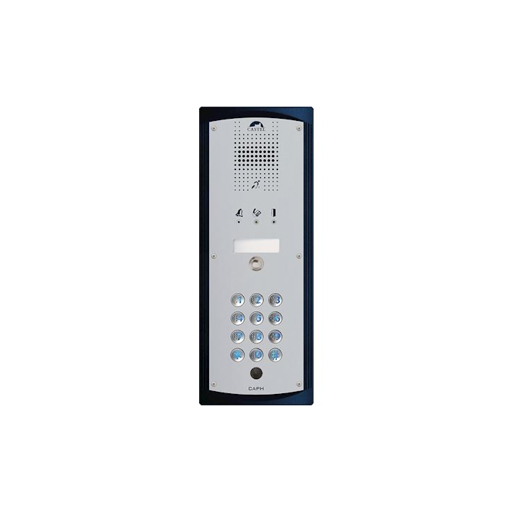 Portier audio 1 bouton d'appel+clavier conforme loi Handicap ave