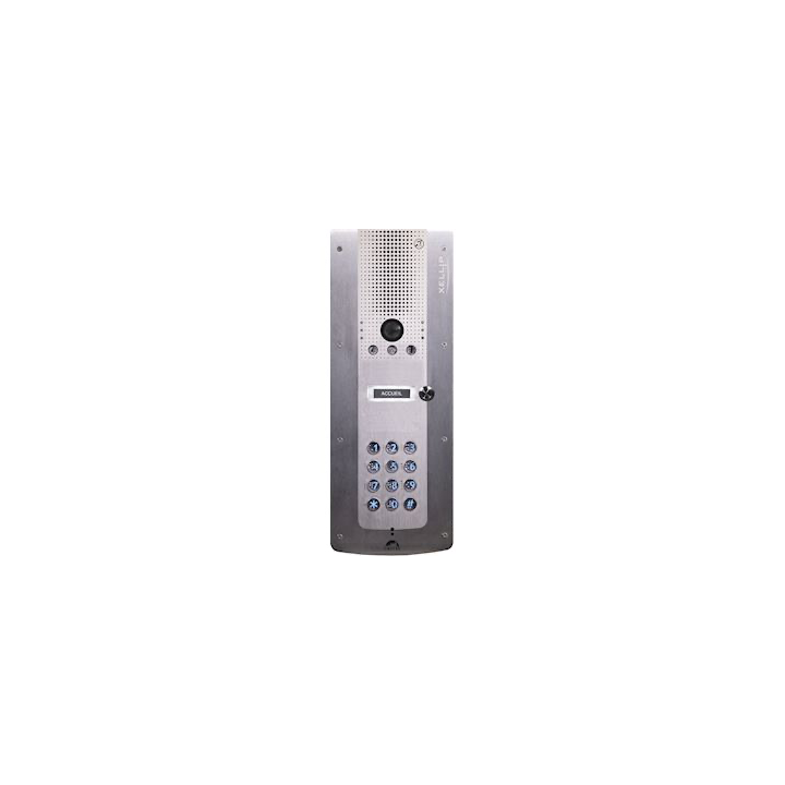 Portier Audio Vidéo Full Ip/Sip 1 Bouton D'Appel Et Clavier Brai