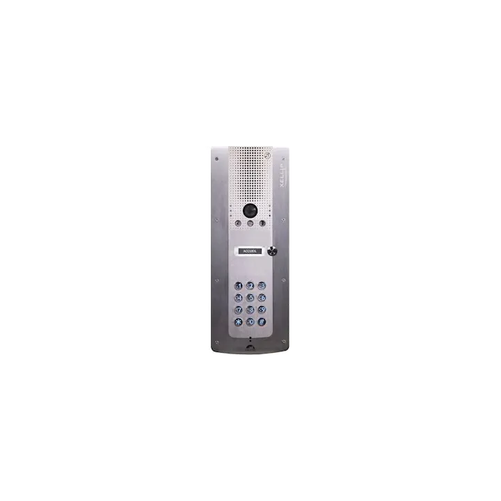 Portier Vidéo Ip/Sip 1 Bp Clavier Braille Conforme Loi Handicap Poe