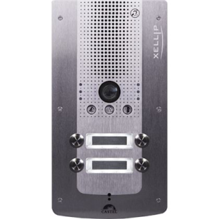 Portier Audio Video Full Ip/Sip 4 Boutons D'Appel Conforme Loi H