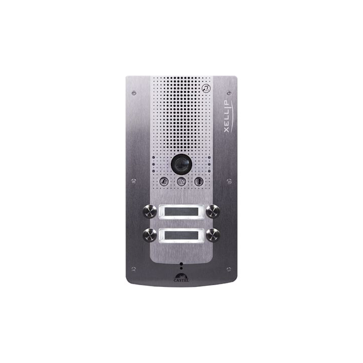 Portier Audio Video Full Ip/Sip 4 Boutons D'Appel Conforme Loi H