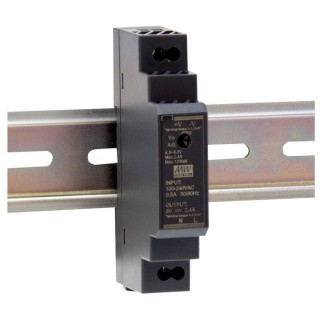 ALIM RAIL DIN 15W   I MOD. VE: 85-264VAC VS : 12V / 1,25A*