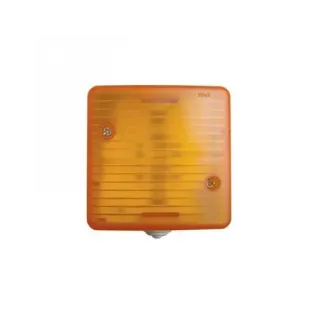 Feu Orange 24 V Carre 70 Mm