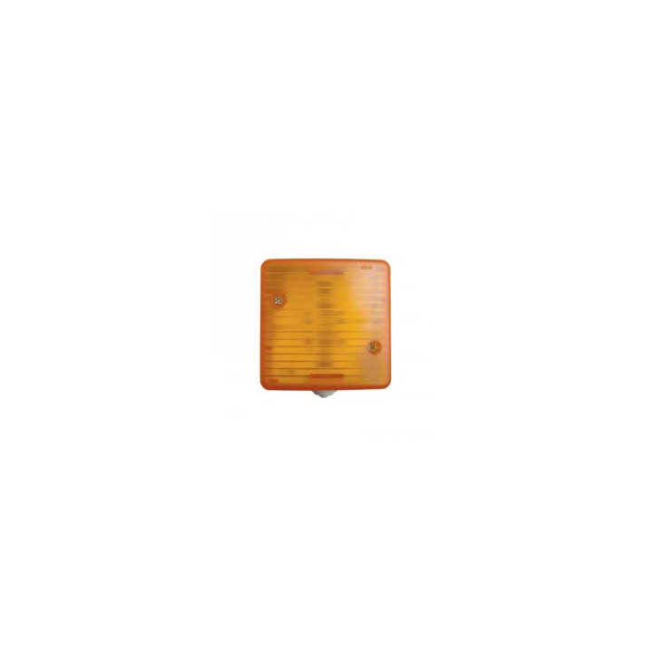 FEU ORANGE 24 V CARRE 70 mm