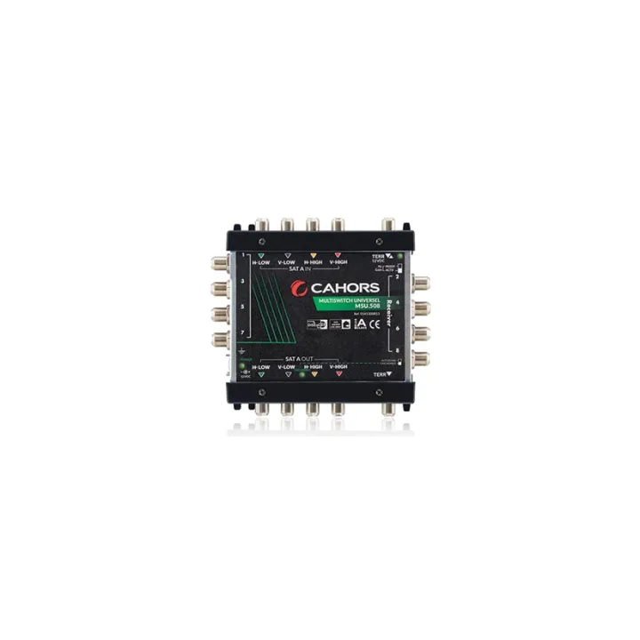 Multiswitch Universel Eq. Configurable - Terminal / Cascadable, Ter Actif / Passif