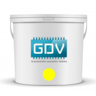 Pot de 7Kg de peinture jaune