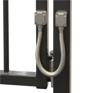 Gaine De Passage Renforcée Anti-Cisaillement En Acier Inoxydable 450Mm