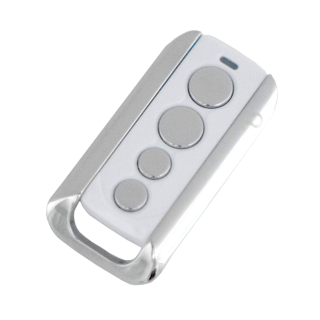 Emet 4 canaux 433.920 MHz, Rolling Code, XP et RW+,blanc &(*)