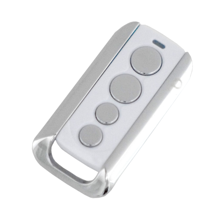 Emet 4 canaux 433.920 MHz, Rolling Code, XP et RW+,blanc &(*)