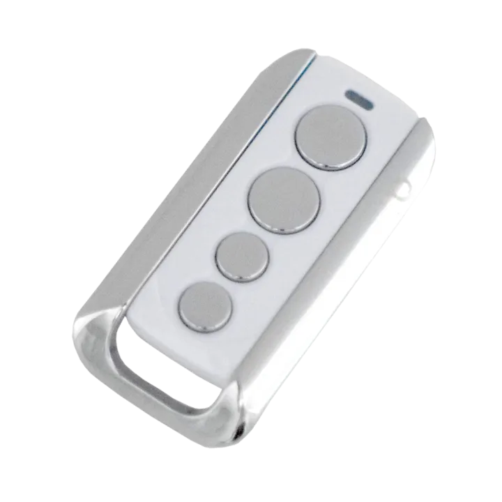 Emetteur 4 Canaux 433920 Mhz, Rolling Code, Xp Et Rw+,Blanc &