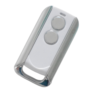 Emetteur 2 Canaux 433.920 Mhz, Rolling Code, Xp Et Rw+, Blanc &