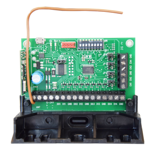 Récepteur Radio 433.920 Mhz, 4 Sorties Multiprotocoles Indépenda