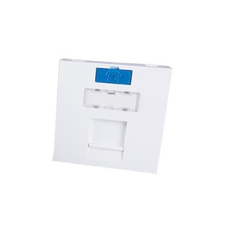 PLASTRON DROIT 1 ENTREE KEYSTONE CL 45X45 AVECVOLET*