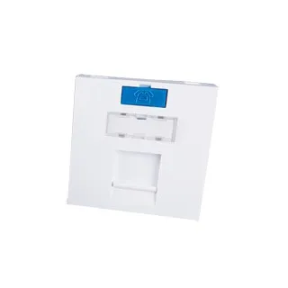 Plastron Droit 1 Entree Keystone Cl 45X45 Avec Volet & Inserts Coul