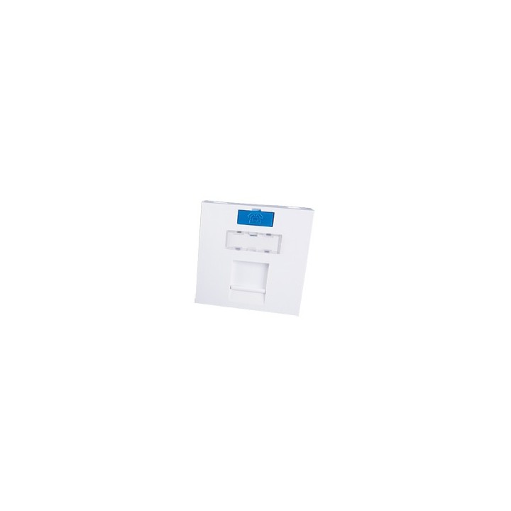 PLASTRON DROIT 1 ENTREE KEYSTONE CL 45X45 AVECVOLET*