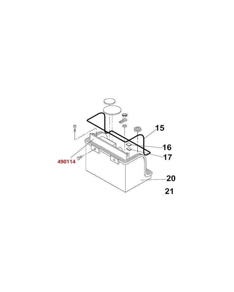 Kit Platine Adaptation 780D Pour Op 746/844 Mps