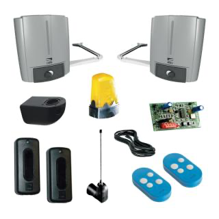 Kit FAST70 en 24V pour portails battants jusqu'à 2,3 par vantail