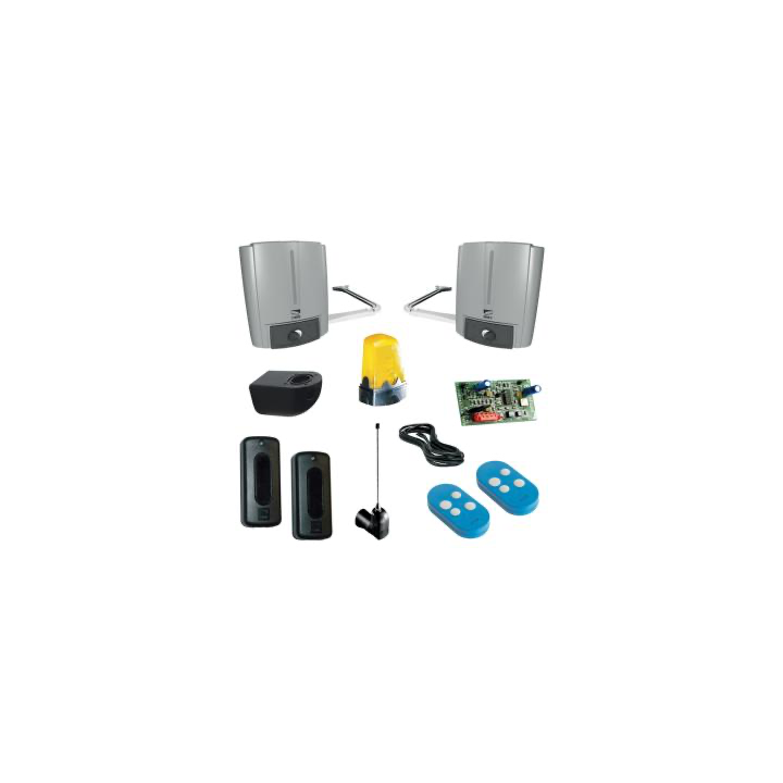 Kit FAST70 en 24V pour portails battants jusqu'à 2,3 par vantail