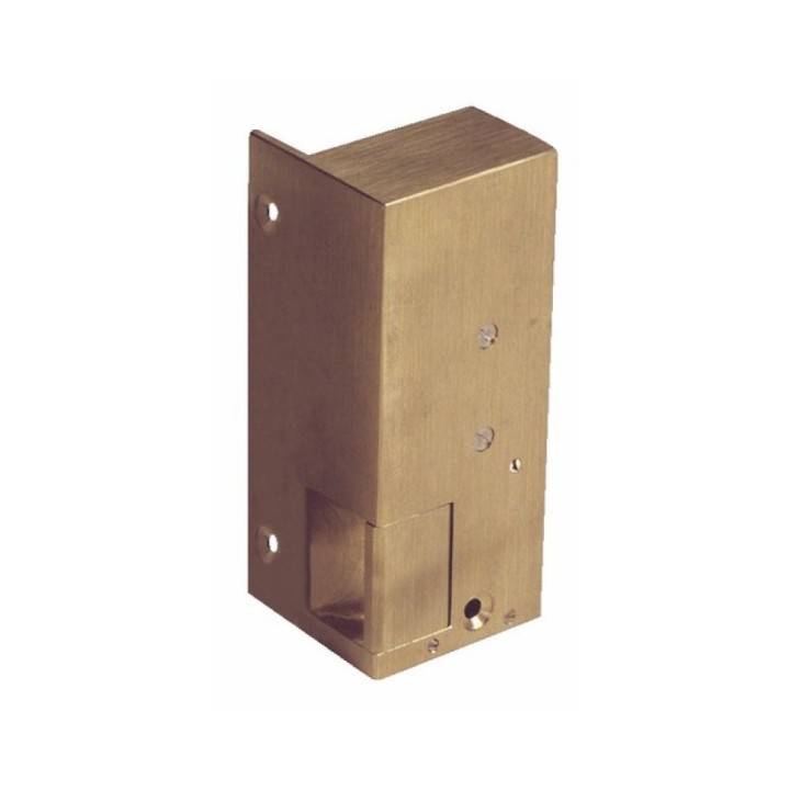 Gâche N° 15 Droite Tirant 50 Impulsion 12 V Ac/Dc
