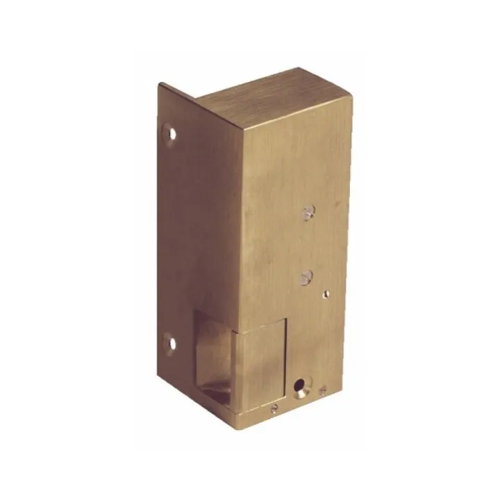 Gâche N° 15 Droite Tirant 50 Impulsion 12 V Ac/Dc