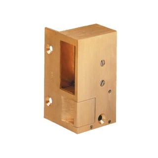 Gâche n° 1 droite tirant impulsion 12 V AC/DC