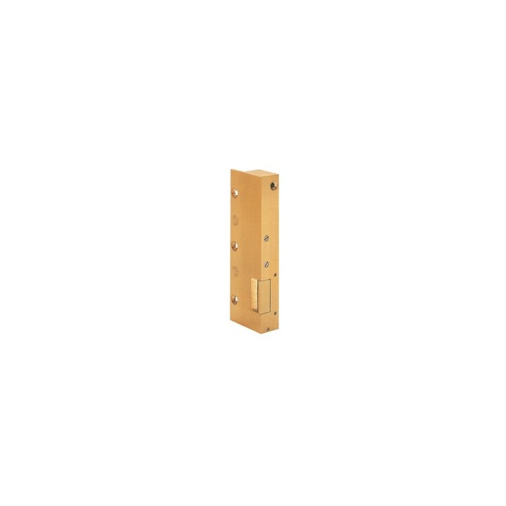 Gâche n° 12 droite tirant impulsion 12 V AC/DC
