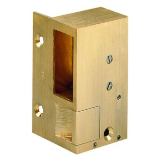 Gâche N° 1 Droite Tirant Contact Stationnaire 12 V Ac/Dc
