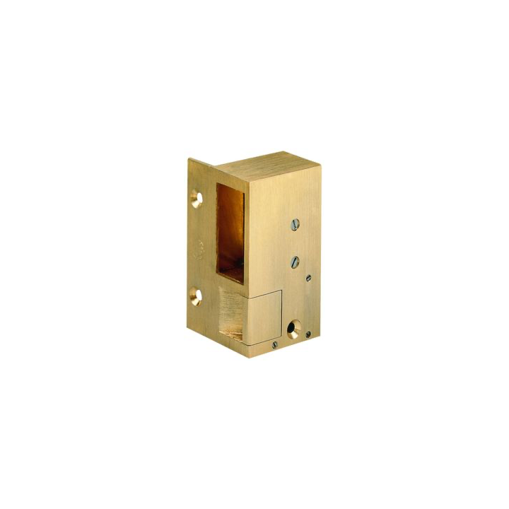 Gâche N° 1 Droite Tirant Contact Stationnaire 12 V Ac/Dc