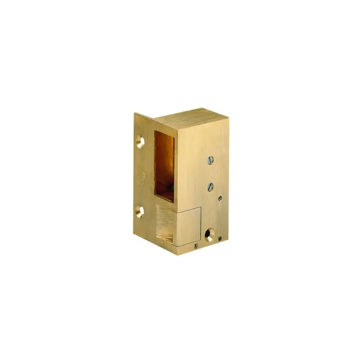 Gâche N° 1 Droite Tirant Contact Stationnaire 12 V Ac/Dc