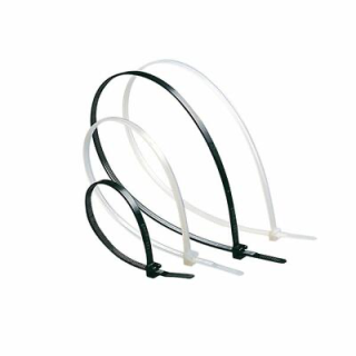 Collier Colring noir à denture intérieure largeur 3,5mm et longueur à plat 280mm