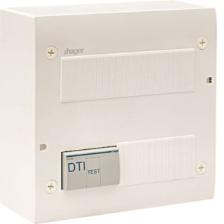Coffret de communication éco 4xRJ45 Grade 2TV