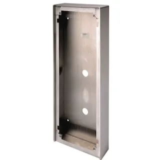 Cadre Saillie Inox Avec Visière Anti-Pluie, Pour Platines Gtdmblvn & Gtdmblvn2