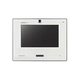 Poste Maître Vidéo Ip Blanc, Mains Libres, Compatible Sip, Écran Tactile 7''