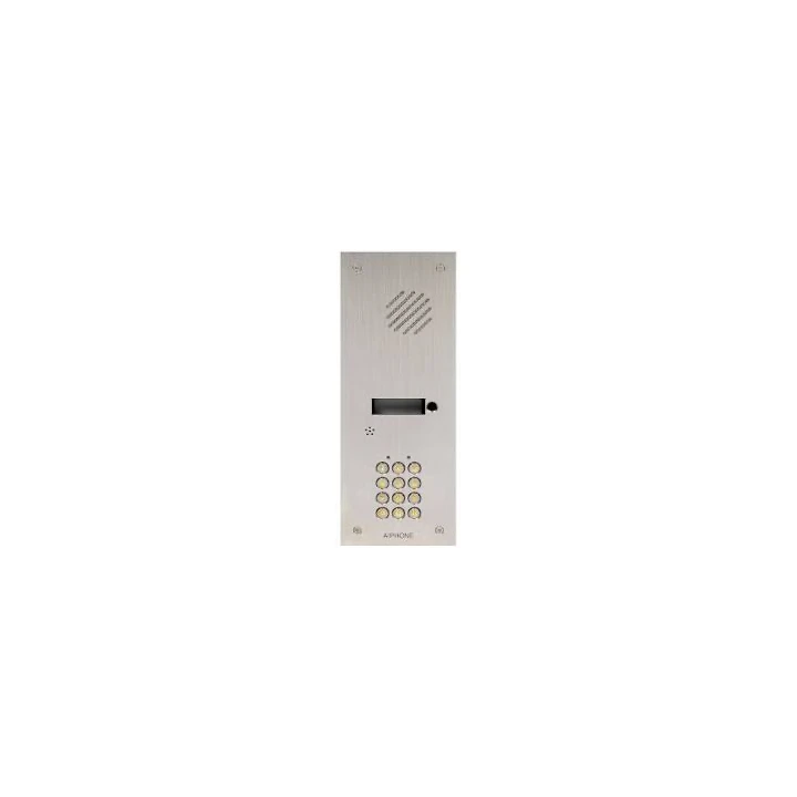 Platine Inox 1 Bp Encastrée, Clavier 100 Codes, 2 Relais, Pour Da1As & Dbs1Ap