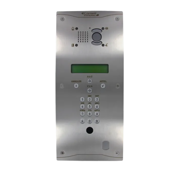 Platine Vidéo Numérique En Inox Pic5, Système À Défilement Mh, Conçue Pour Les