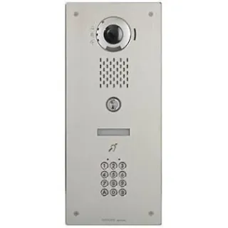 Platine Vidéo Ip Encastré 1Bp, Clavier, Sip, Picto, Synthèse Vocale & Boucle Magnétique