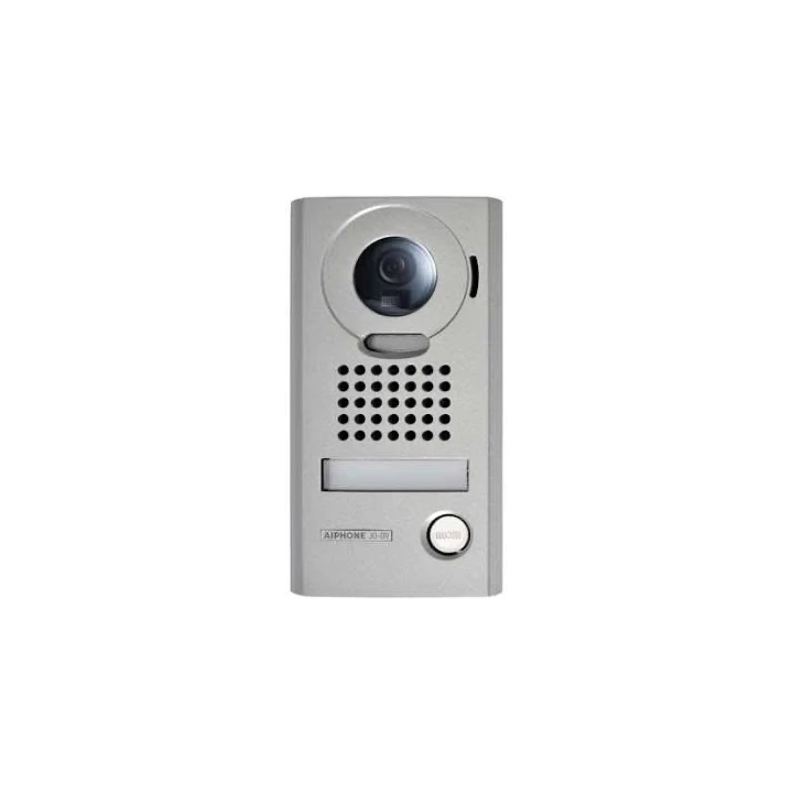 Platine Vidéo En Zamak Saillie Avec Porte-Étiquette Rétro-Éclairé, Ip54 Et Ik08