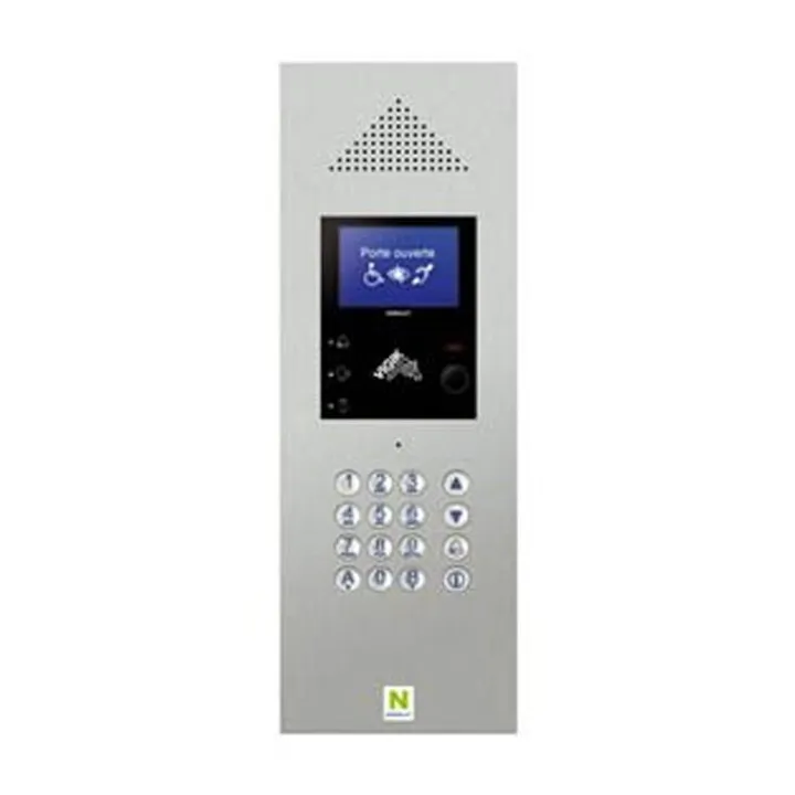 Interphone Portaphone 3G Compact Inox Pose En Encastrement