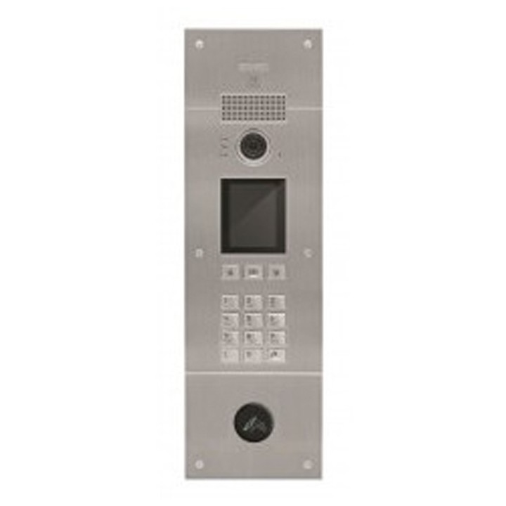 Platine Pixel Up 2F+ Lecteur Vigik Inox