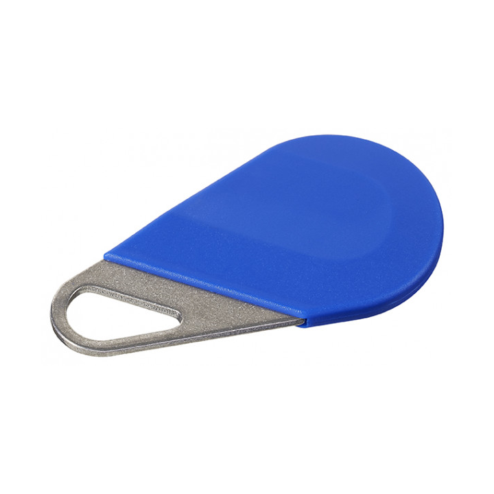 Badge Hexact Type Porte Clé Bleu