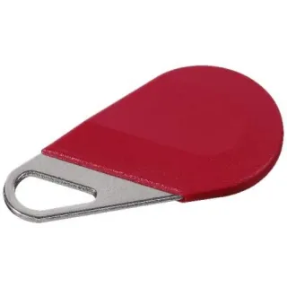 Badge Résident Couleur Rouge Pour Heplusv3 Et Hexacomgsmv3, Format Porte-Clé