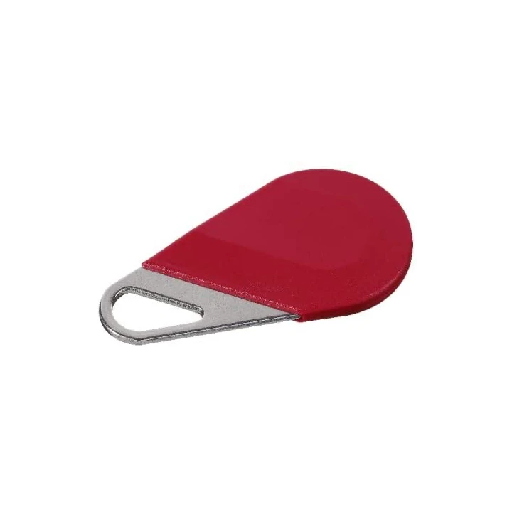 Badge Résident Couleur Rouge Pour Heplusv3 Et Hexacomgsmv3, Format Porte-Clé