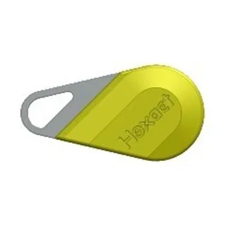 Badge Hexact V270-0454-Xx Jaune