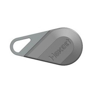 CLE badge HEXACT    V270-0456-XX  GRISE
