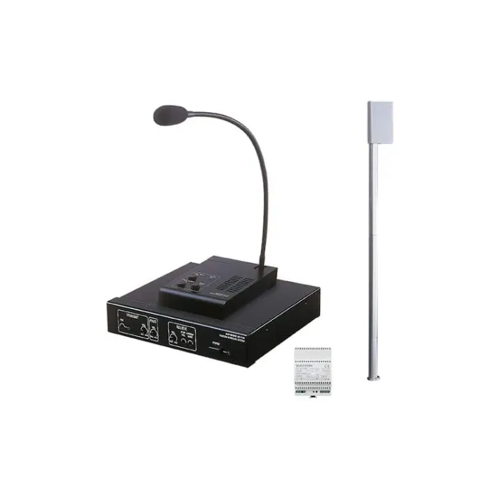 Kit Interphone De Guichet Complet Avec Micro Et Tube Acoustique Avec Hp